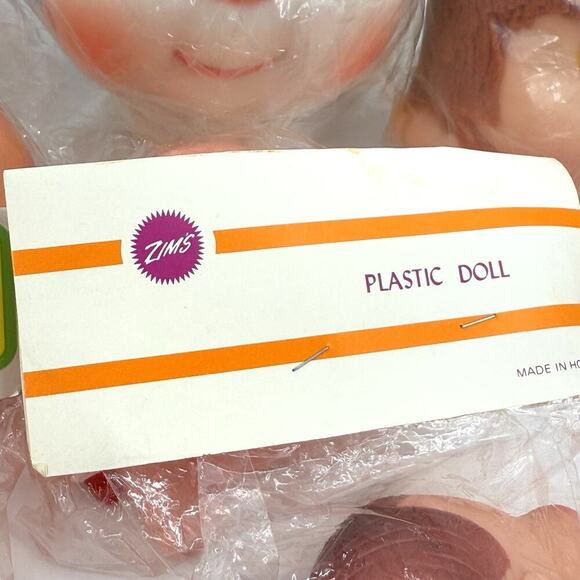 Mixed Lot Yarn Doll Head w/Hands Assorted Hair Freckles Vintage NIP - lot of 10 - Picture 15 of 16